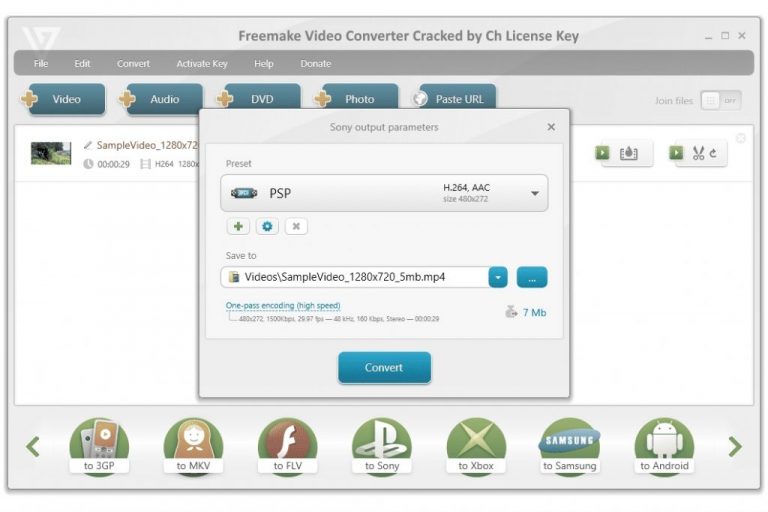 Freemake Video Converter 4.1.13.161 download the new version