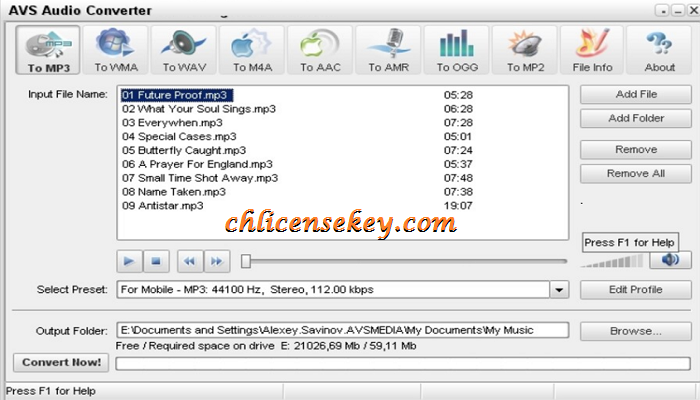 AVS Audio Converter license key