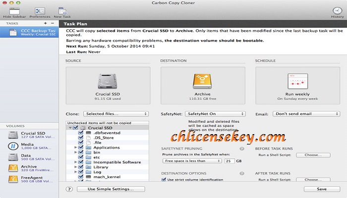 carbon copy cloner license key