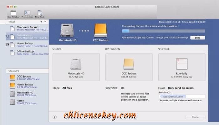 Carbon Copy Cloner License Key