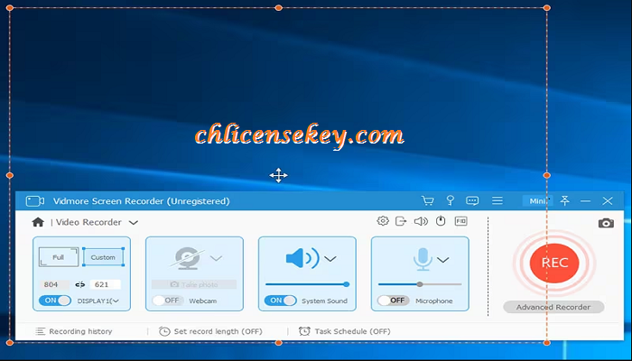 Vidmore Screen Recorder License Key